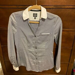 Express button down work shirt
